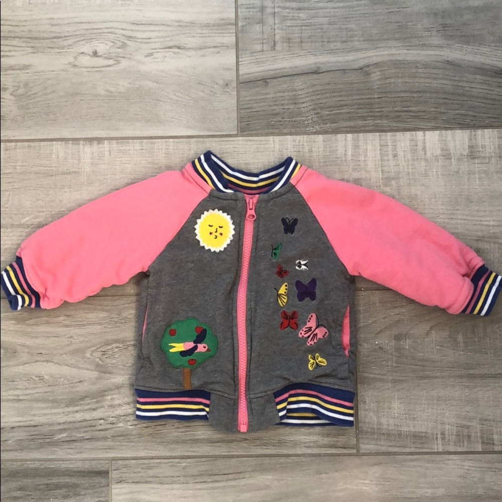 Hanna Andersson zip up sweatshirt/jacket